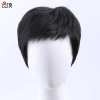 Men's wig full head set, middle-aged and elderly wig, cool, natural and breathable, short hair, short hair, crew cut, men's real hair set Application Scenario